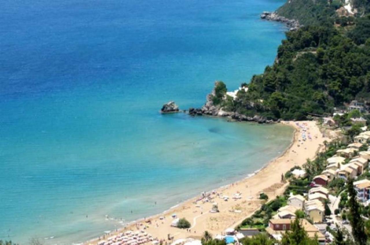 Aqua Seafront Glyfada Corfu Beach House With Garden Exterior photo